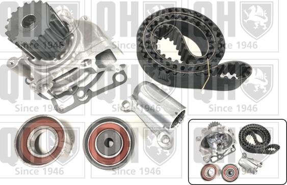 Quinton Hazell QBPK8340 - Ūdenssūknis + Zobsiksnas komplekts www.autospares.lv