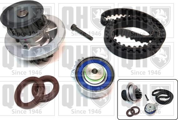 Quinton Hazell QBPK3310 - Water Pump & Timing Belt Set www.autospares.lv