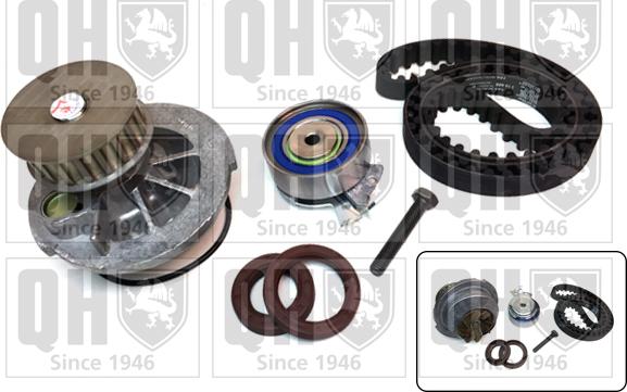 Quinton Hazell QBPK3311 - Ūdenssūknis + Zobsiksnas komplekts www.autospares.lv