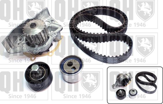 Quinton Hazell QBPK2400 - Ūdenssūknis + Zobsiksnas komplekts www.autospares.lv