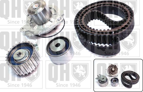 Quinton Hazell QBPK7880 - Water Pump & Timing Belt Set www.autospares.lv