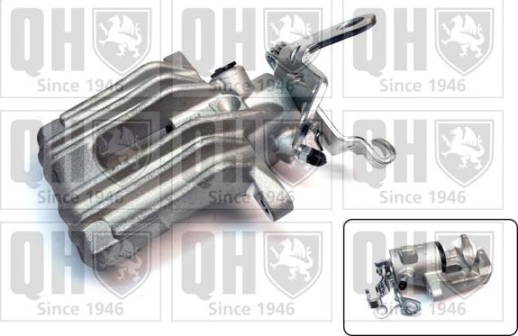 Quinton Hazell QBS4411 - Тормозной суппорт www.autospares.lv