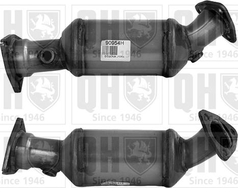 Quinton Hazell QCAT90954 - Catalytic Converter www.autospares.lv