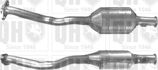 Quinton Hazell QCAT90985 - Katalizators www.autospares.lv