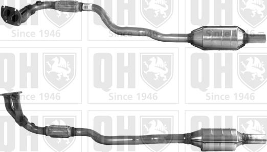 Quinton Hazell QCAT90524H - Catalytic Converter www.autospares.lv