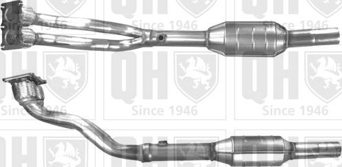 Quinton Hazell QCAT90694 - Katalizators www.autospares.lv