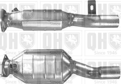 Quinton Hazell QCAT90096H - Katalizators www.autospares.lv