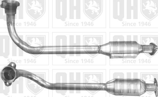 Quinton Hazell QCAT90008 - Katalizators autospares.lv