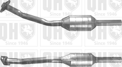 Quinton Hazell QCAT90085 - Katalizators www.autospares.lv