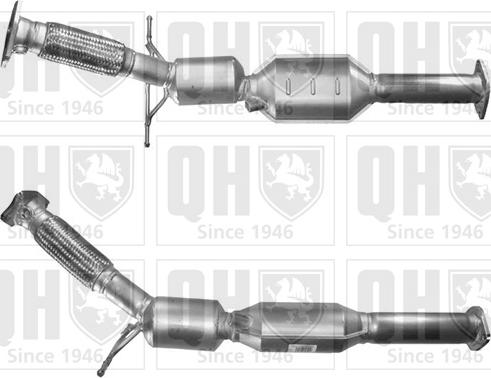 Quinton Hazell QCAT90892 - Katalizators www.autospares.lv