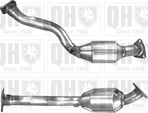 Quinton Hazell QCAT90842H - Катализатор www.autospares.lv