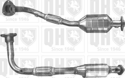 Quinton Hazell QCAT90873 - Katalizators www.autospares.lv