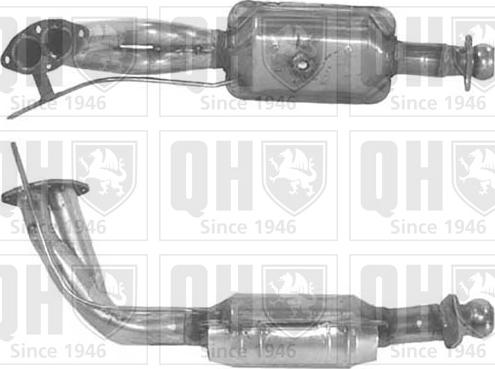 Quinton Hazell QCAT90381 - Katalizators www.autospares.lv