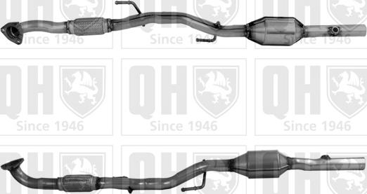 Quinton Hazell QCAT91589H - Katalizators autospares.lv