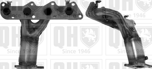 Quinton Hazell QCAT91529 - Катализатор www.autospares.lv