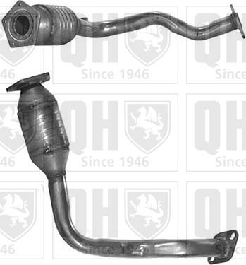 Quinton Hazell QCAT91037 - Катализатор www.autospares.lv