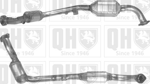 Quinton Hazell QCAT91119 - Katalizators www.autospares.lv