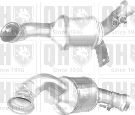 Quinton Hazell QCAT80603H - Katalizators www.autospares.lv