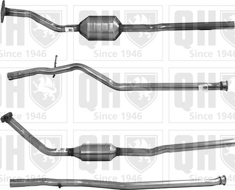 Quinton Hazell QCAT80059H - Katalizators www.autospares.lv