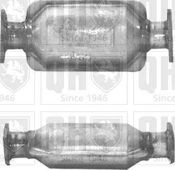 Quinton Hazell QCAT80005H - Katalizators www.autospares.lv