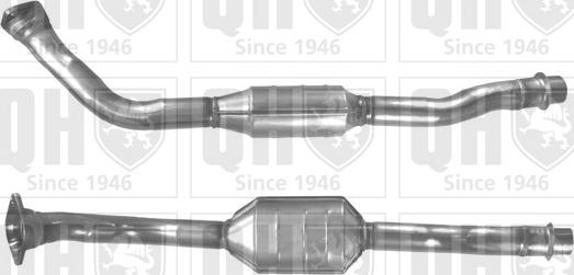 Quinton Hazell QCAT80016 - Katalizators autospares.lv