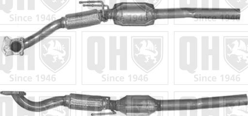 Quinton Hazell QCAT80149 - Katalizators www.autospares.lv