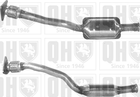 Quinton Hazell QCAT80104 - Katalizators www.autospares.lv