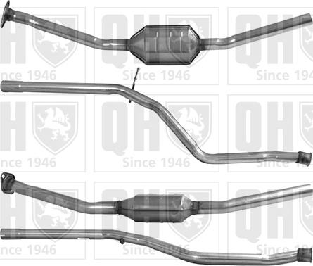 Quinton Hazell QCAT80113 - Katalizators autospares.lv