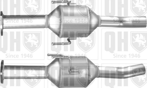 Quinton Hazell QCAT80329H - Katalizators www.autospares.lv