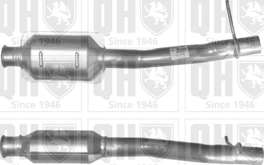 Quinton Hazell QCAT80373H - Catalytic Converter www.autospares.lv