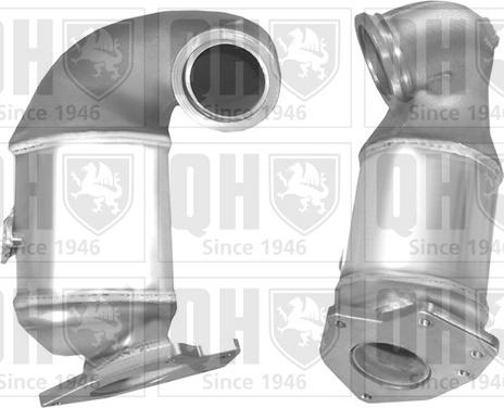 Quinton Hazell QCAT80259H - Катализатор www.autospares.lv