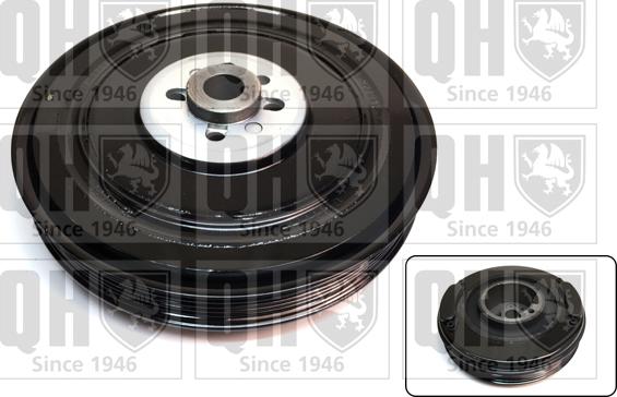 Quinton Hazell QCD18 - Belt Pulley, crankshaft www.autospares.lv