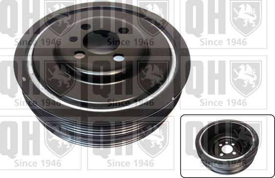 Quinton Hazell QCD31 - Шкив коленчатого вала www.autospares.lv