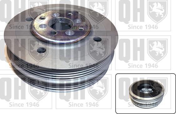 Quinton Hazell QCD38 - Шкив коленчатого вала www.autospares.lv