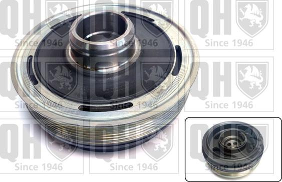 Quinton Hazell QCD202 - Шкив коленчатого вала www.autospares.lv