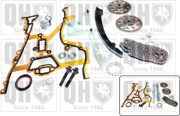 Quinton Hazell QCK104 - Sadales vārpstas piedziņas ķēdes komplekts www.autospares.lv