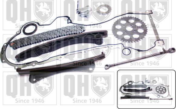 Quinton Hazell QCK106 - Sadales vārpstas piedziņas ķēdes komplekts www.autospares.lv