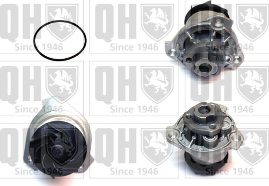 Quinton Hazell QCP3576 - Водяной насос www.autospares.lv