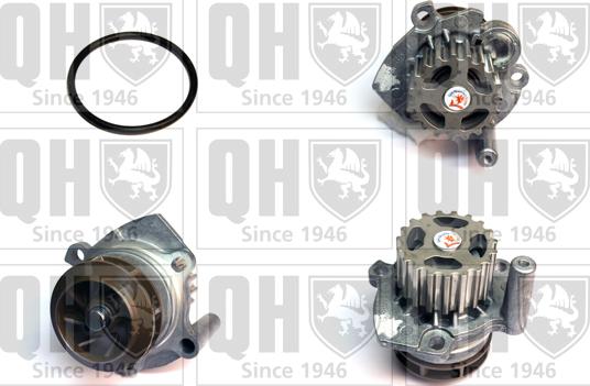 Quinton Hazell QCP3741 - Водяной насос www.autospares.lv