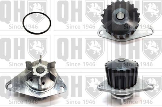 Quinton Hazell QCP2492 - Водяной насос www.autospares.lv