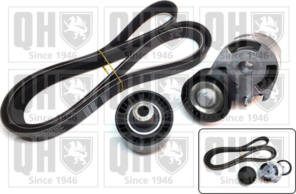 Quinton Hazell QDK67 - V-Ribbed Belt Set www.autospares.lv