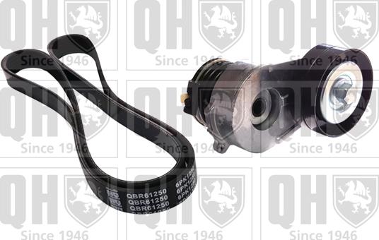 Quinton Hazell QDK142 - V-Ribbed Belt Set www.autospares.lv