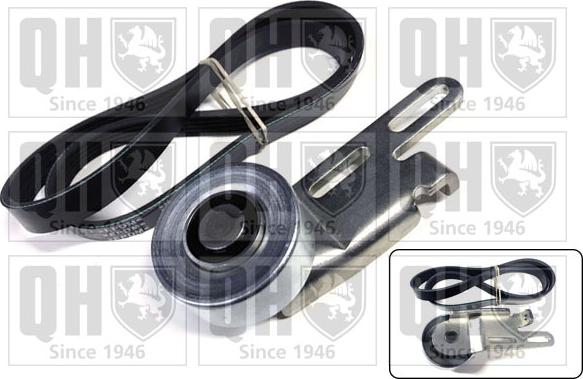 Quinton Hazell QDK11 - V-Ribbed Belt Set www.autospares.lv