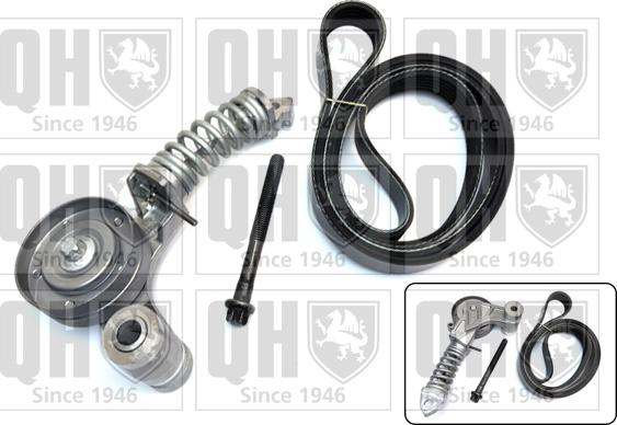 Quinton Hazell QDK126 - V-Ribbed Belt Set www.autospares.lv