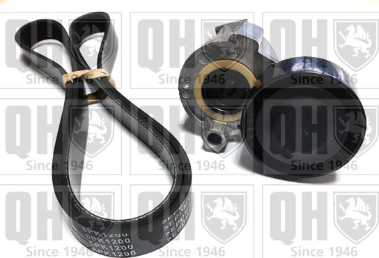 Quinton Hazell QDK89 - Ķīļrievu siksnu komplekts www.autospares.lv