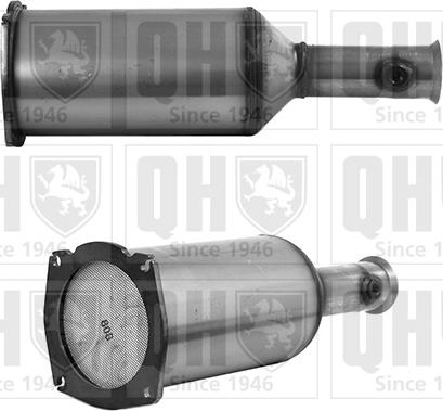 Quinton Hazell QDPF11084 - Nosēdumu / Daļiņu filtrs, Izplūdes gāzu sistēma www.autospares.lv