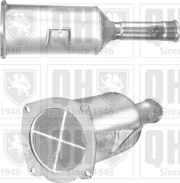 Quinton Hazell QDPF11026 - Nosēdumu / Daļiņu filtrs, Izplūdes gāzu sistēma www.autospares.lv