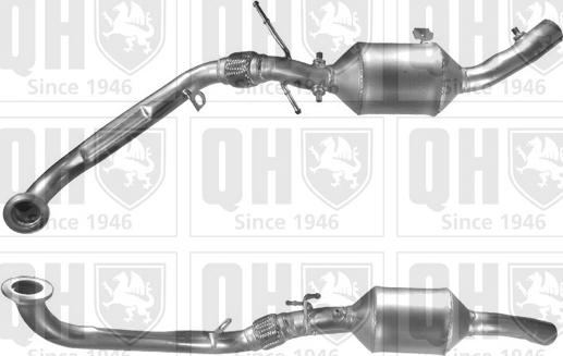 Quinton Hazell QDPF11115P - Nosēdumu / Daļiņu filtrs, Izplūdes gāzu sistēma www.autospares.lv