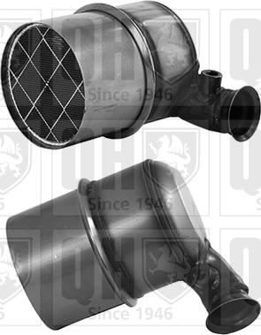 Quinton Hazell QDPF11188HP - Сажевый / частичный фильтр, система выхлопа ОГ www.autospares.lv