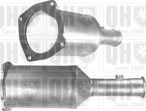 Quinton Hazell QDPF11134 - Nosēdumu / Daļiņu filtrs, Izplūdes gāzu sistēma www.autospares.lv